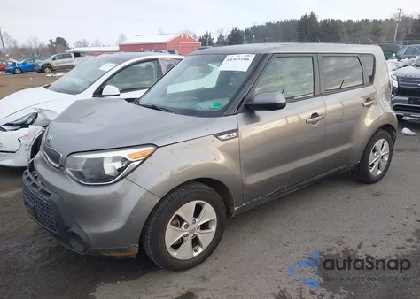 2015 Kia Soul из США, поврежденный, VIN KNDJN2A22F7201173